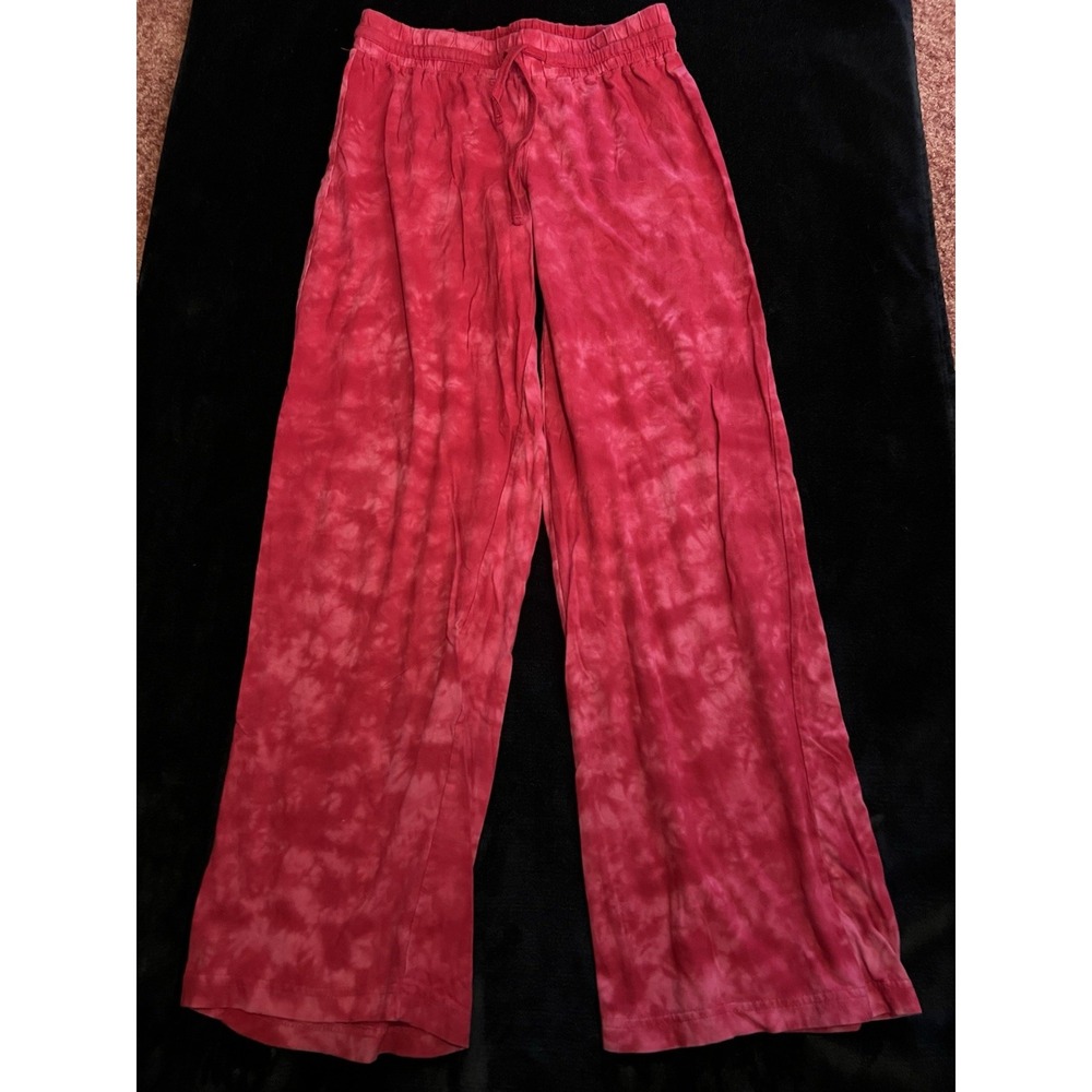 J America Red Tie‎ dye Pants Size Large